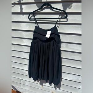 FOREVER 21 Black Babydoll Dress